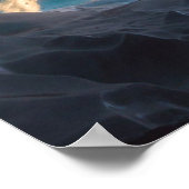 南アイスランドVatnajokull Icefieldクリスタルケーブ ポスター (角)