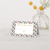 南アエレガントフリカ結婚お祝い プレイスカード (正面)