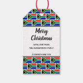 南アカスタムフリカ国旗 ギフトタグ (正面)