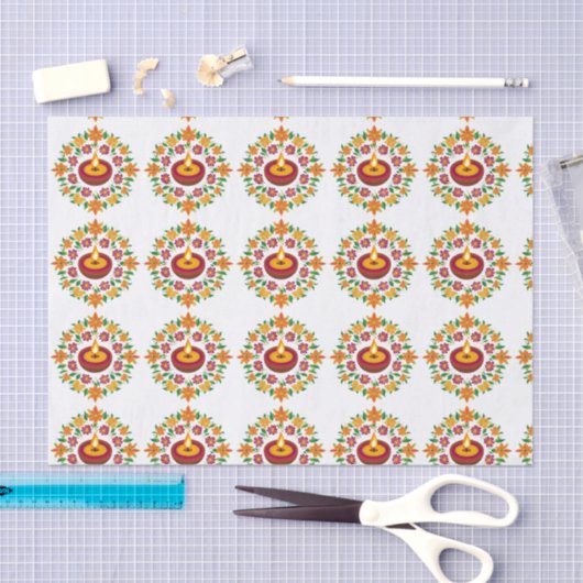 南アジアお祝い 薄葉紙 (クラフト)