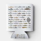南アジアの淡水魚グループ 缶クーラー (裏面)