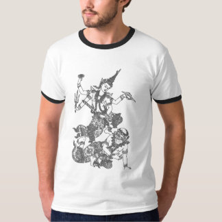 南アジアの芸術の神の戦い Tシャツ