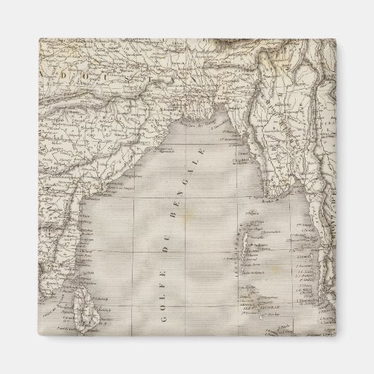 南アジア(インド) マグネット (正面)