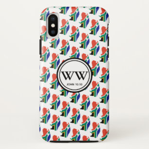 南アスタイリッシュフモノグラム豊かな生活 iPhone XSケース