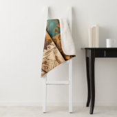 南アステカ西部部族の羽毛 シェルパブランケット (インサイチュ)