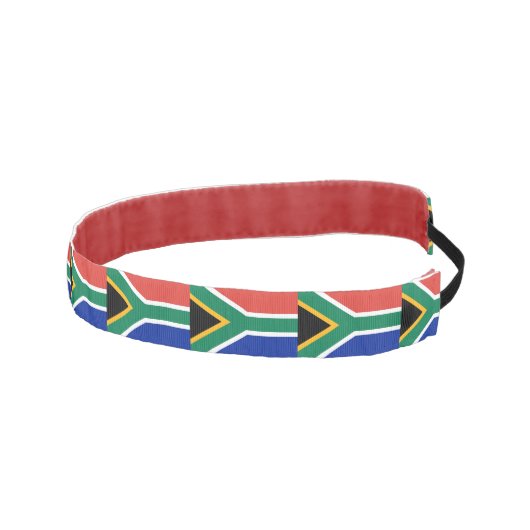 南アスリップまたは滑ることフリカ国旗を持つノンヘッドバンド アスレチックヘッドバンド (右)