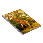 南アフリカのキリン ノートブック (右側)