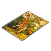 南アフリカのキリン ノートブック (左側)