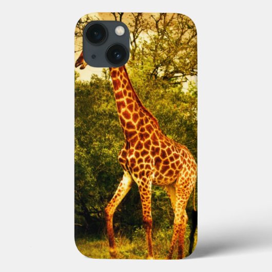 南アフリカのキリン Case-Mate iPhoneケース (裏面)