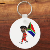 南アフリカのキーチェーン キーホルダー (正面)