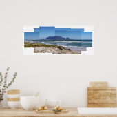 南アフリカのケープタウンにあるテーブルマウンテン ポスター (キッチン)