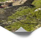 南アフリカのケープタウン。灯台 ポスター (角)