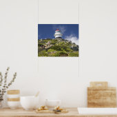 南アフリカのケープタウン。灯台 ポスター (キッチン)