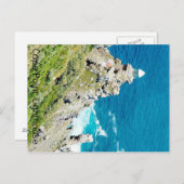 南アフリカのケープポイントライトハウスのはがき ポストカード (正面/裏面)