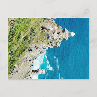 南アフリカのケープポイントライトハウスのはがき ポストカード