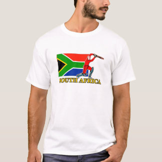 南アフリカのコオロギプレーヤー Tシャツ