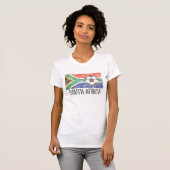 南アフリカのサッカー Tシャツ (正面フル)