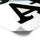 南アフリカのサーフィン女子 ポスター (角)