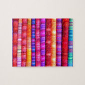 南アフリカのストライプな生地 ジグソーパズル (横)