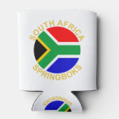 南アフリカのスプリングボクス 缶クーラー (裏面)