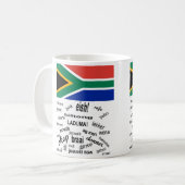 南アフリカのスラング コーヒーマグカップ (正面左)