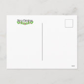 南アフリカのセレス島の野草 シーズンポストカード (裏面)