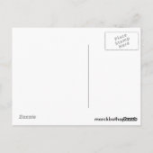 南アフリカのダーバンで波を破る。マルクボタ ポストカード (裏面)