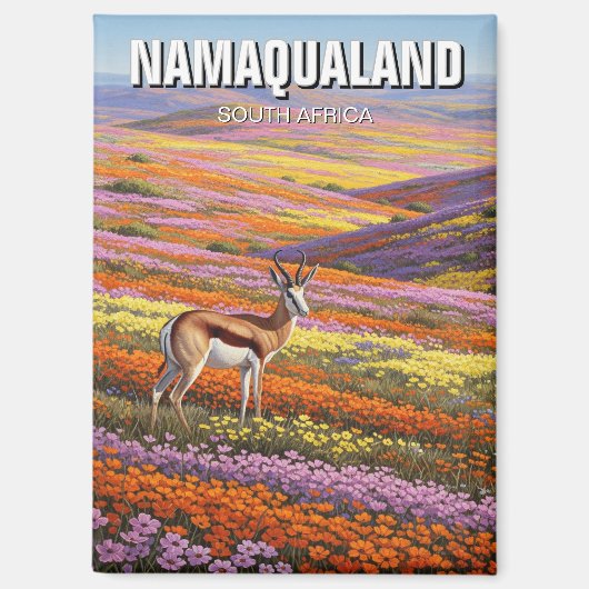 南アフリカのナマクアランド旅行 マグネット (正面)