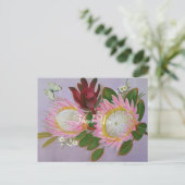 南アフリカのプロテアスに感謝 ポストカード (スタンド正面)