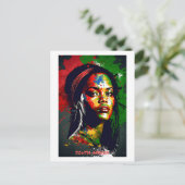 南アフリカのポストカード – World of Women Collection ポストカード (スタンド正面)