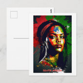 南アフリカのポストカード – World of Women Collection ポストカード (正面/裏面)