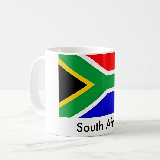 南アフリカのマグカップ コーヒーマグカップ (正面左)