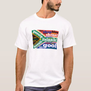 南アフリカの俗語と俗語主義 Tシャツ
