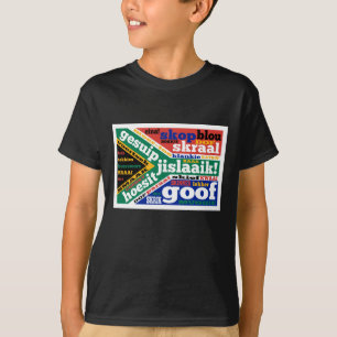 南アフリカの俗語と俗語 Tシャツ