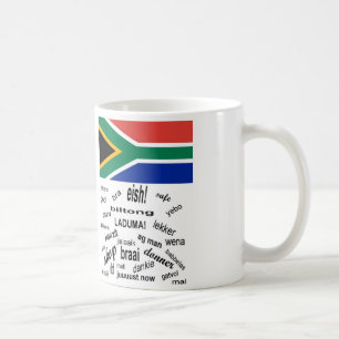 南アフリカの俗語  コーヒーマグカップ