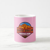 南アフリカの冒険精神 コーヒーマグカップ (中央)