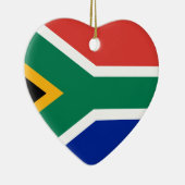 南アフリカの国旗 セラミックオーナメント (右)