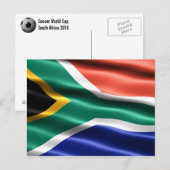 南アフリカの国旗 - ポストカード (正面/裏面)