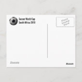 南アフリカの国旗 - ポストカード (裏面)