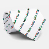 南アフリカの文字の旗 ネクタイ (ロール)