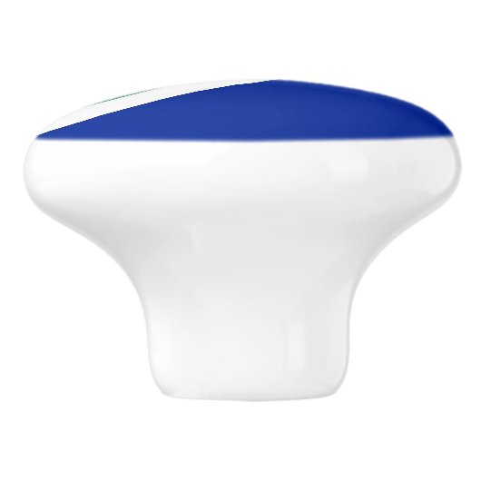 南アフリカの旗とセラミックノブの引っ張り セラミックノブ (側面)