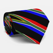 南アフリカの旗 ネクタイ (ロール)