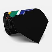 南アフリカの旗 ネクタイ (ロール)