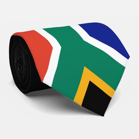 南アフリカの旗 ネクタイ (ロール)