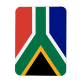 南アフリカの旗 マグネット (縦)