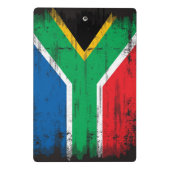 南アフリカの旗 ミニクリップボード (裏面)