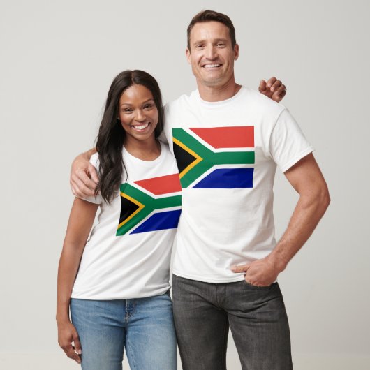 南アフリカの旗 Tシャツ (ユニセックス)