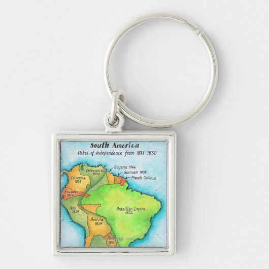 南アフリカの独立 キーホルダー (正面)