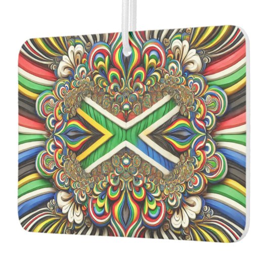 南アフリカの色と車の空気フレッシュナーデザイン カーエアーフレッシュナー (左)