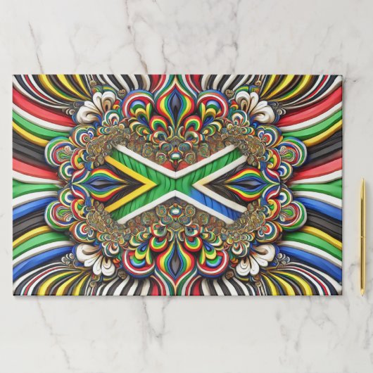 南アフリカの色を使用したティアウェイ紙パッド ペーパーパッド (インサイチュ)